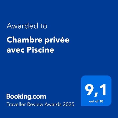 Chambre Privee Avec Piscine มาร์กเซย ภายนอก รูปภาพ